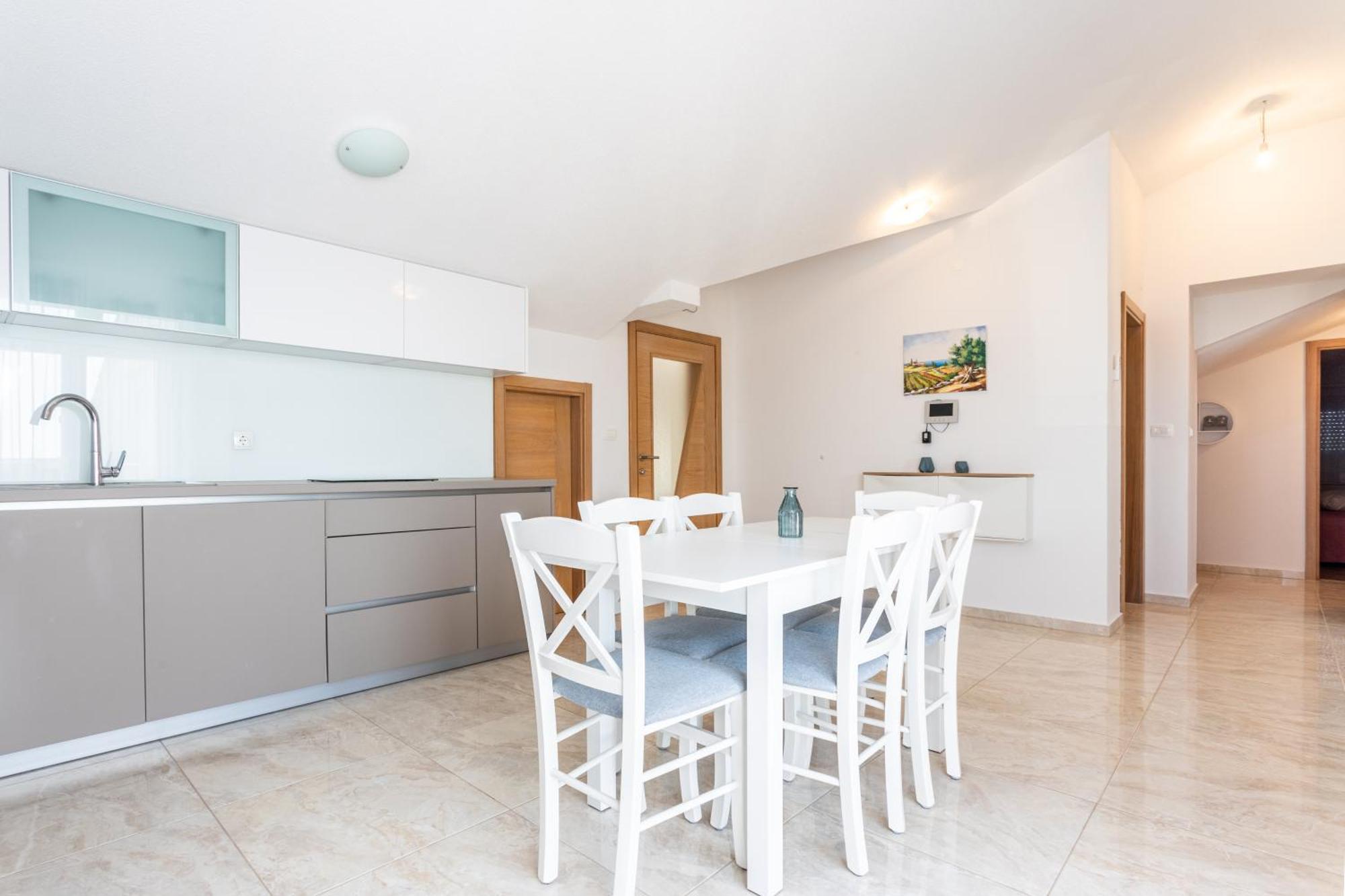 Villa Ana Perfect For Families With Kids And Groups,House With Heated Pool 珀德垂那 外观 照片