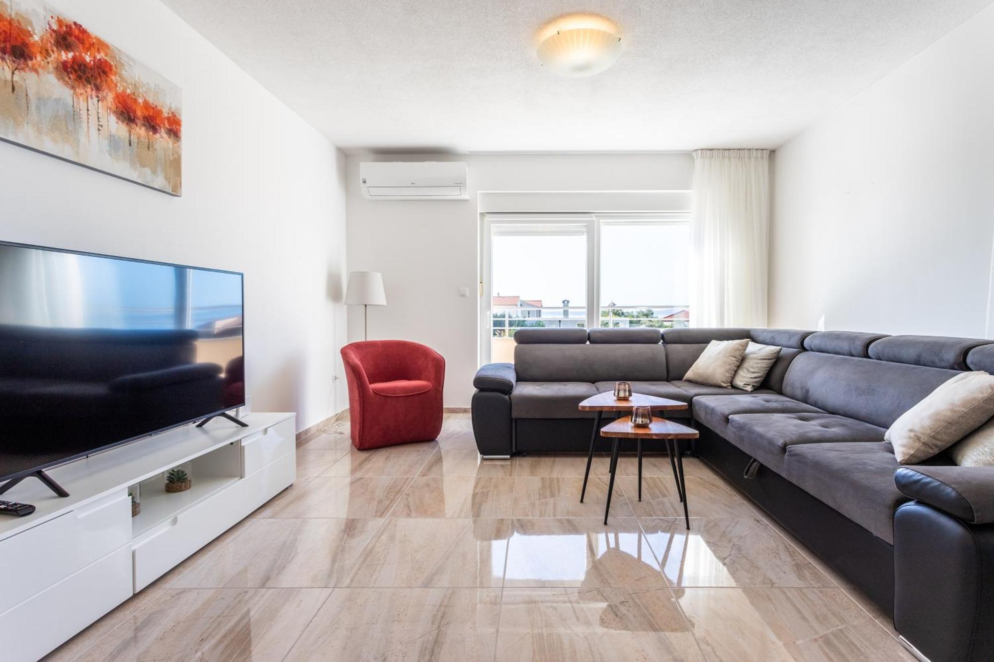 Villa Ana Perfect For Families With Kids And Groups,House With Heated Pool 珀德垂那 外观 照片