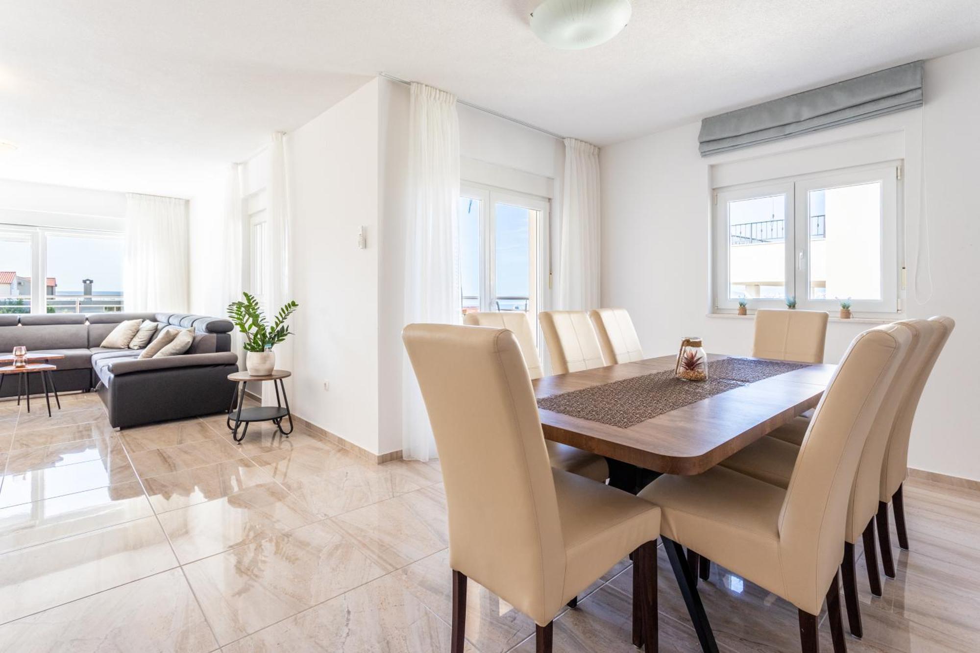 Villa Ana Perfect For Families With Kids And Groups,House With Heated Pool 珀德垂那 外观 照片