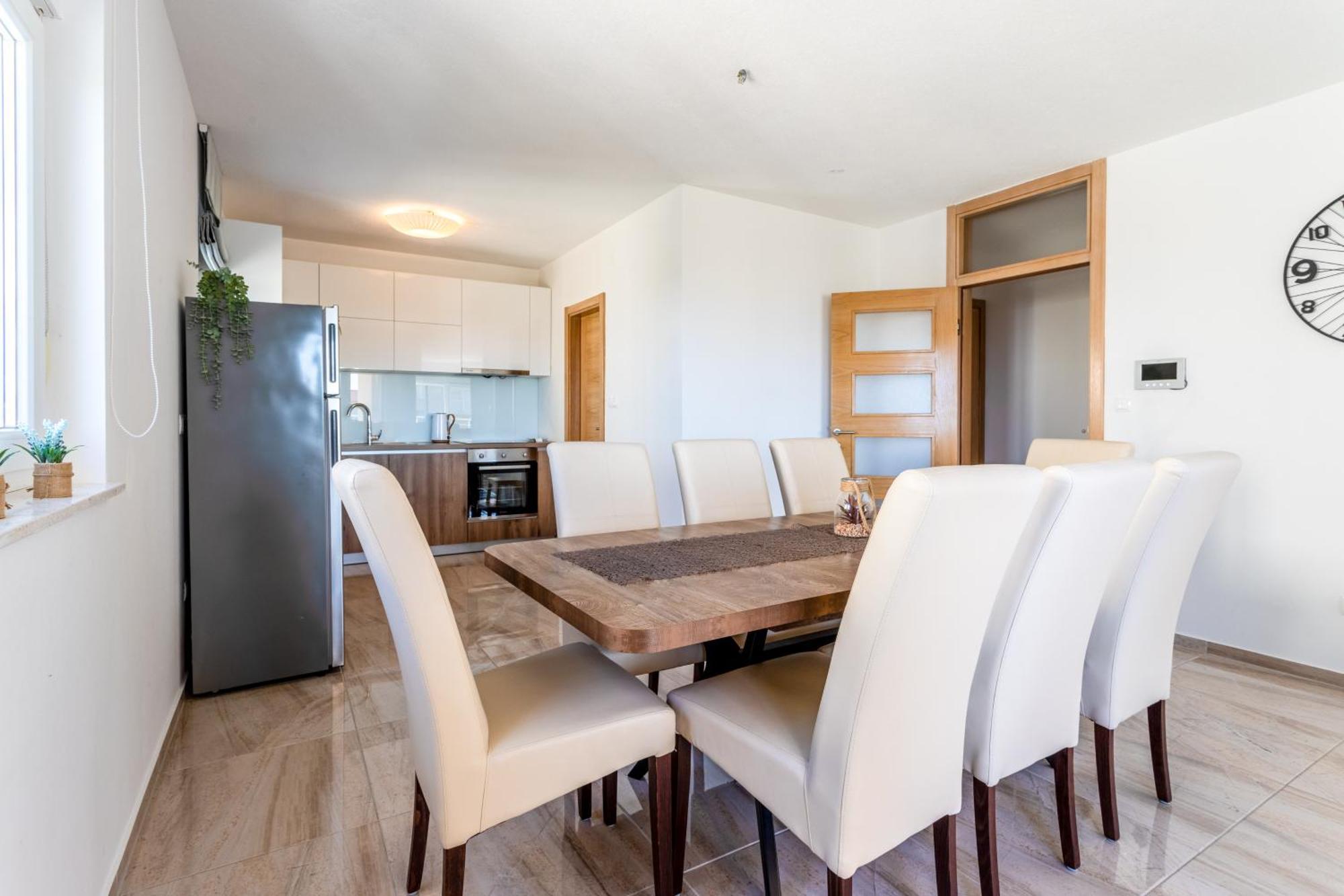 Villa Ana Perfect For Families With Kids And Groups,House With Heated Pool 珀德垂那 外观 照片