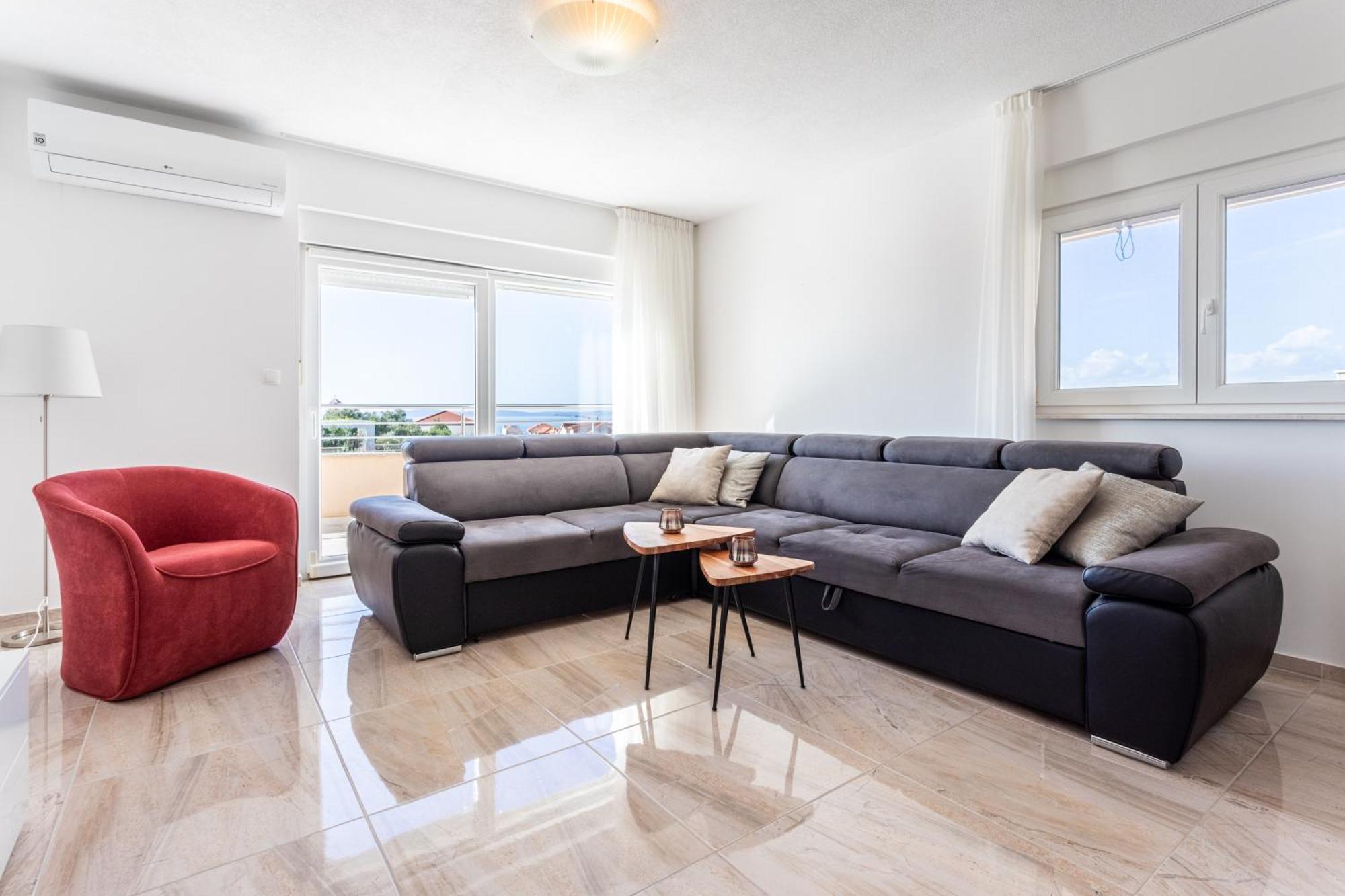 Villa Ana Perfect For Families With Kids And Groups,House With Heated Pool 珀德垂那 外观 照片