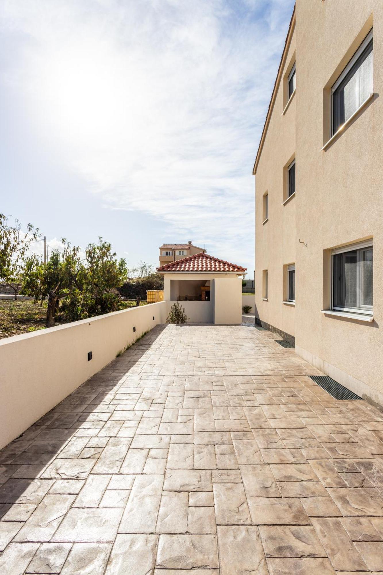 Villa Ana Perfect For Families With Kids And Groups,House With Heated Pool 珀德垂那 外观 照片